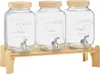 SucceBuy Getränkespender 3x3,8L mit Zapfhahn für Saft, Produktbild-Vorschau 1