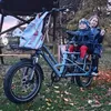 20 Zoll Elektrofahrrad mit Kindersitze Vorderkorb E Bike Produktbild-Vorschau 3