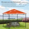 Toit de remplacement pour pergola Outsunny, housse de Voir les images du produit 3