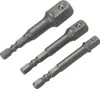 Veto 10016 Stecknuss Adapter-Satz 3er Set C.V.1/4-3/8-1/2" Produktbild-Vorschau 1