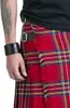 Black Premium by EMP Herren rot-kariertes Kult Tartan Kilt Produktbild-Vorschau 2
