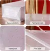 6 Stücke Geschenktaschen Transparent Bodenbeutel mit Henkel Produktbild-Vorschau 4