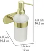 WENKO Turbo-Loc® Seifenspender Mod. Orea Gold Matt, Produktbild-Vorschau 4