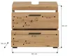 Waschbeckenunterschrank Scout | mit Schubkästen | Artisan Produktbild-Vorschau 4