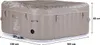 Aufblasbarer Whirlpool Monac Aus Pvc - 6 Personen - Produktbild-Vorschau 4