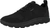A single black GEOX Spherica A sneaker is shown from a side-diagonal angle against a white background. Produktbild-Vorschau