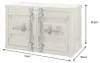 riess-ambiente Container-Schrank GLOBETROTTER 80cm greige Produktbild-Vorschau 2
