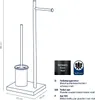 KELA Toilettenset Devin Metall schwarz 23,0x18,0x68,0cm Produktbild-Vorschau 2