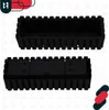 Two views of a black rectangular planter box, one from the top and one from the bottom. Produktbild-Vorschau