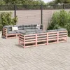 vidaXL 9-tlg. Garten-Sofagarnitur Massivholz Douglasie Produktbild-Vorschau 3