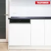 Telefunken Geschirrspüler 60 cm teilintegrierbar, Einbau Produktbild-Vorschau 7