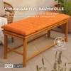 HOMESCAPES Polštář na lavici 2ks oranžový 100% bavlna Náhled obrázku produktu 5