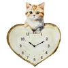 abc HOME | Wanduhr Katze | Quarzuhrwerk | batteriebetrieben Produktbild-Vorschau 1