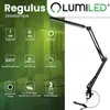 LUMILED LED Schreibtischlampe klemmbar 12W Dimmbar 3 Produktbild-Vorschau 2