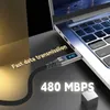 USB-C Kabel Schnellladekabel 240W Anzeige Laptop Datenkabel Produktbild-Vorschau 4