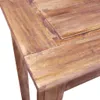 vidaXL Konzolový stolík z mahagónového masívu 123x42x75 cm Náhľad obrázku produktu 3