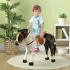 AIYAPLAY Reitpferd mit Soundfunktion, 48 cm Höhe Spielpferd Produktbild-Vorschau 2