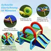 Nadmuchiwany zamek do skakania COSTWAY z podwójnymi Podgląd zdjęcia produktu 6