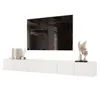 Meuble TV bas Idohome Angel 300 cm blanc mat - Meuble TV, Voir les images du produit 6