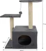 Kočičí strom 71cm šedý Purlov 21712 Náhled obrázku produktu 14