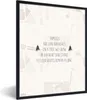 MuchoWow® Gerahmtes Poster Zitate - Sprichwörter - Familien Produktbild-Vorschau 1