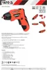 Akku Schrauber 3,6V Li-ion 1300mAh Stabschrauber Produktbild-Vorschau 7