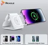3-In-1 Wireless Ladestation Kabellose Faltbar Induktives Produktbild-Vorschau 2