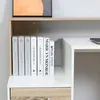 HOMCOM Bureau informatique avec 2 tiroirs, bureau avec Voir les images du produit 8