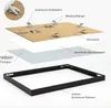 An exploded view diagram showing the components of a picture frame. Náhled obrázku produktu