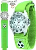 Pacific Time  Armbanduhr Jungen Kinderuhr Fußball Produktbild-Vorschau 1