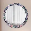 Ø80cm Spiegel - Glasrahmen mit Aufdruck - Wandspiegel Produktbild-Vorschau 1