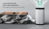 A dust collector and air purifier system connected by a hose, with text overlay. Produktbild-Vorschau