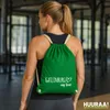 Huuraa Turnbeutel Gatlinburg my love 12 Liter Kelly Green Produktbild-Vorschau 2