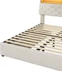 Flieks Polsterbett mit USB und Lattenrost, Doppelbett Produktbild-Vorschau 5