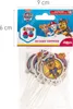 A package of Paw Patrol cake toppers, with some toppers visible inside the clear plastic bag. Produktbild-Vorschau