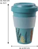 AWAVE® Kaffeebecher To Go 400 ml rPET | Türkis Produktbild-Vorschau 3