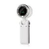 A white portable fan with a digital display. Náhľad obrázku produktu