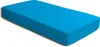 A single turquoise fitted sheet is shown lying flat on a white background. Produktbild-Vorschau
