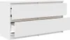 vidaXL TV-Schrank Weiß 100x35x54 cm Holzwerkstoff Produktbild-Vorschau 5