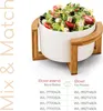 Wilmax Bambus Servierständer rechteckig 24,5x11 cm Natur Produktbild-Vorschau 2