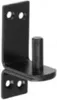 Kloben auf Platte86 x 25mm schwarze Pulverbeschichtung Produktbild-Vorschau 2