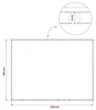 vidaXL Brise-vue pour balcon 150 x 200 cm, tissu enduit de Voir les images du produit 4