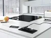 EVOLine BackFlip Cuisine Schwarz matt 2x Steckdose mit Produktbild-Vorschau 9