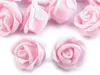 10 x Deko Rose / Rosenblüte / Rosenkopf 4cm, rosa Produktbild-Vorschau