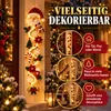 Weihnachtsdeko mit LED-Lichterkette, Weihnachtsmann Produktbild-Vorschau 7