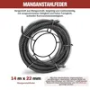 Zestaw spirali sprężynowej do czyszczenia rur (Ø22 mm, Podgląd zdjęcia produktu 2