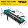 VEVOR Machine manuelle à couper les carreaux 35-600 mm, Voir les images du produit 7