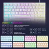 60% Gaming Tastatur kabelgebunden RGB, 61 Tasten Membran Produktbild-Vorschau 3