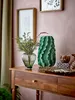 Bloomingville Abner Blumentopf, Braun, Steingut Produktbild-Vorschau 3