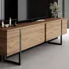 Skye Decor, Luxe - Atlantic Pine, Black, mobile TV, pino Anteprima dell’immagine prodotto 4